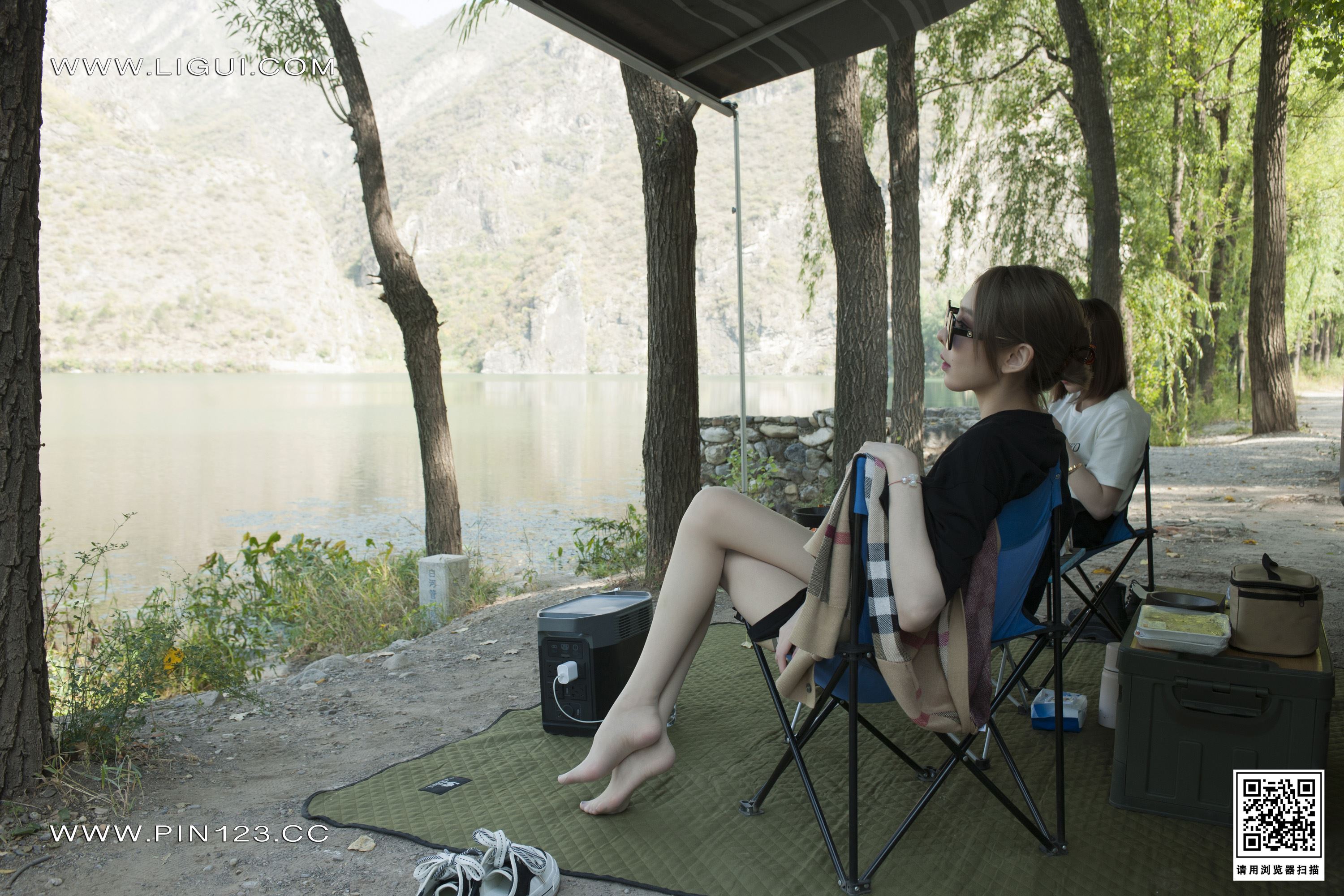 Ligui丽柜 2022.10.28  香丝露营 兔子&vicky 2022.10.28